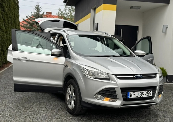 Ford Kuga cena 43500 przebieg: 219000, rok produkcji 2013 z Płock małe 631